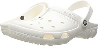 crocs Unisex Adult Classic White Clog-9 Men/ 10 UK Women (M10W12) (10001-100)