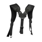 Oshhni Golf Bag Shoulder Strap, Golfing Accessories Replace Portable Double Straps, Golf Bag Carry Strap, Golf Bag Backpack Straps