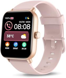 Smart Watch for Women Men (Answer/Make Call), Alexa Built-in 1.8'' Full Touch Fitness Tracker Watch, Blood Oxygen Heart Rate Sleep Stress Monitor Smartwatch,IP68 Waterproof Sport Watch for Android iOS