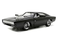 Jada 1:24 F7-Dom's Dodge Charger R/T, Metal, Multi, Standard Size