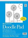 Strathmore 100 Series Youth Doodle Pad, 9x12 inch, 60 Sheets - Draw with Crayon, Pencil & Marker