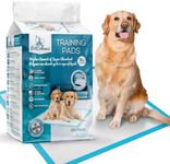 PetCellence Puppy Training Pads - Ultra Absorbent Large Pee Pads for Dogs - 24" x 24" with Adhesive Sticky Tabs - Perfect Leak-Proof Dog Pads for Floors & Carpets Protection