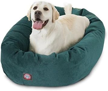 40 inch Marine Villa Collection Micro Velvet Bagel Dog Bed by Majestic Pet Products