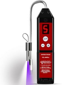 Aprvtio Refrigerant Leak Detector with LED Light, Halogen Leak Detector Freon Gas Leakage Tester HVAC Air Condition R22 R410A R134A R1234YF CFCs HCFCs HFCs Indicator WJL-6000PRO Freon Sniffer