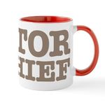 CafePress Editor in Chief Mug 11 oz (325 ml) Ceramic Coffee Mug