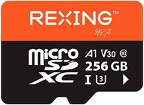 RexingUSA 256GB microSDXC UHS-3 4K 