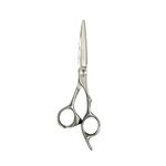 Ikonic Professional Pro Craft IKTK-118W Hair Cutting Scissor 5.5" – SUS440C Steel Shear, Mirror Silver Body, Ergonomic Handle, Key Adjust Screw – for Salon, Barber, Hairdresser, Styling,Personal Use