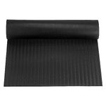 sourcing map Shoe Sole Repair Rubber Sheet 2.2mm Thick Non-Slip Noise Reduction Replacement Pad for Shoes Bottom Repairing, Black