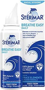 Sterimar Breathe Easy, Daily Nasal Spray For Cold, 100% Natural Sea Water, 100 ml