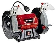 Einhell TH-BG 200L Bench Grinder - 2980 RPM, 200mm x 16mm Coarse and Fine Grinding Wheels (K36/K60) - Electric Bench Grinder Polisher for Grinding, Polishing and Sharpening