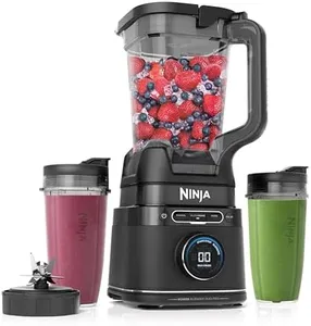 Ninja Detect Power Blender Pro + Personal Single-Serve, BlendSense Technology, For-Smoothies, Food and More, Compact Kitchen Countertop, 1800 P-Watts, 72 oz. Pitcher, (2) 24 oz. Cups, Black, TB301