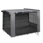 HiCaptain Folding Metal Dog Crate f