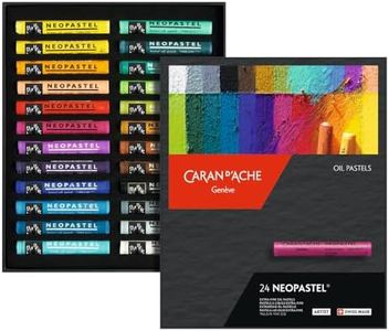 Caran D'ache Neopastel Oil Pastels Set Of 24 (7400.324)