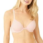 b.tempt'd by Wacoal Women's Future Foundation Front Close lace Contour Bra, Rose Smoke, 36B