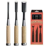 SHINTARO Authentic Japanese Chisel Set 3 Pieces