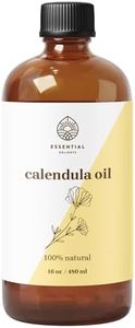 Calendula Oil - Premium Carrier Oil | Nourishing for Skin, Face, Body, Hair Revitalization | Hydrating, Vegan & Cruelty-Free, 16 Fl Oz