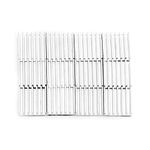 Heat Sinks, Small Heatsink Cooling Kit,12Pcs Aluminum Heatsink with Adhesive Glue on Back for Computer Power IC Power Electric Device LED Light Devices, 14×14×6mm