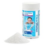 Clearwater CH0010 Chlorine Granules for Hot Tub Spa and Swimming Pool Water Treatment for Rapid Disinfecting and Cleaning, 1 kg