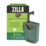 Zilla Aquatic Reptile Internal Filter with SmartClean Technology, for Turtles and Aquatic Reptiles, Medium