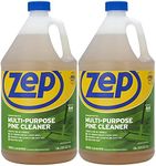 Zep Concentrated Multi-Purpose Pine Cleaner - 128 ounces (Pack of 2) ZUMPP128 - Multi-Purpose Cleaner for Professional, Commercial and Household Use, From the Bathroom to Kitchens and Dining Rooms