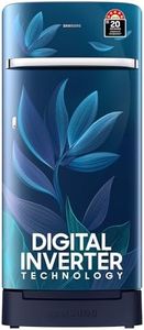 Samsung 189 L, 5 Star, Digital Inverter, Direct-Cool Single Door Refrigerator (RR21D2H259U/HL, Paradise Bloom Blue, Base Stand Drawer)