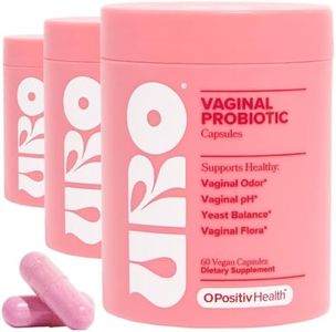 O Positiv URO Vaginal Probiotics for Women pH Balance with Prebiotics & Lactobacillus Probiotic Blend - Vaginal Health Supplement - Promote Healthy Vaginal Odor & Vaginal Flora, 60 Count (Pack of 3)