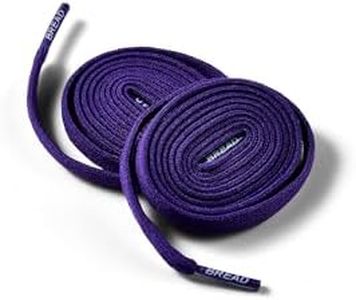Bread Elastic Shoelaces – Tie Once, Slip On Convenience – Premium Stretch Laces That Look Like Real Shoelaces for Sneakers, Boots, Running Shoes, and Everyday Wear, Cosmic Purple, 96"