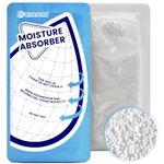 Wisesorb 25 Gram 10 Packs Moisture Absorbers, Dehumidifier Bags for Bathrooms, Basements, Rvs, Humidity Packets for Closet