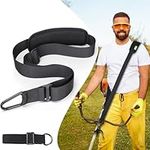 Trimmer Strap for Weed Eater Shoulder Strap Harness [Upgraded Metal-Clip], Compatible with Greenworks/DEWALT/EGO String Trimmer, Leaf Blower, Shrub Trimmers & Snow Blower