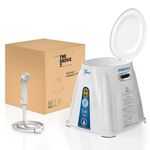 THE SRDVX 7® Indian to Western Toilet Converter | Commode Chair for Toilet Adult | Heavy Duty Toilet Seat for Elderly Handicap | Portable Western Commode with 5 Years Warranty -White