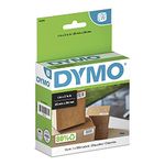 DYMO LW Multi-Purpose Labels for LabelWriter Printers, 1" x 2-1/8" (25 x 54 mm) Stickers, Black Print, White Label Maker Tape, 1 Roll of 500 - Great for Barcodes