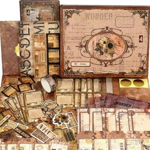 Funto Scrapbooking Kit, The Love Poems Series- Tales of Begonias, Perfect for Bullet Scrapbooking Materials, Planner DIY Craft Collage