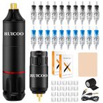 Machine Kit - Ruicoo Professional Machine Kit with Practice Skin and Supplies for Beginners and Artists Complete Set