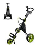 Caddytek CaddyLite 11.5 V3 3 Wheel Golf Push Cart - Lightweight, Easy To Fold