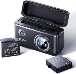 llano 2 Packs 1750mAh Ace Pro 2 Battery and 18W Fast Dual Charger, Compatible with Insta360 Ace Pro 2/Ace Pro/Ace Action Camera