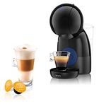 Nescafé Dolce Gusto Piccolo XS Manual Coffee Machine, Espresso, Cappuccino and More, Black by KRUPS