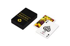 Black Box Premium Plastic Playing Cards with Case, Waterproof, Bridge Size for Kid - Multicolor, Pack of 1