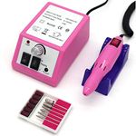 NAILWIND Professional Nail Drill Machine 20000 RPM, Nail File Kit for Acrylic Nails, Gel Nails Glazing Nail Art Polisher Sets for Home Salon Use Nail Drill Manicure Pedicure Set