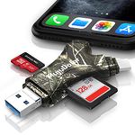 SD Card Reader for iPhone iPad,MujuDoler SD Card Viewer for Trail Cameras,Trail Camera Viewer,Game Camera Card Reader,Memory Card Viewer,Trail Camera SD Card Reader,Plug and Play,No App Required