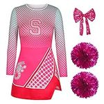 Oumbivil Girls Cheerleader Costume 