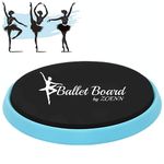 ZOENN Turn Board for Ballet Dancers - Figure Skating Spinner, Improving Turning Skills, Balance and Posture, Turning Boards for Dancers, Skating, Gymnasts & Cheerleaders(Blue)