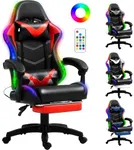 Czlolo RGB LED Lights Gaming Chair 
