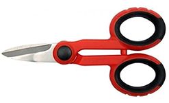 Yato YT-1974 Electrician Scissors 5.5 inch (142mm)|HRC 52-56|Cutting Thin Wires|Insulated Tapes|Heat Shrink Tubing|3Cr13SS Stainless Steel| 52-56 HRC|Industrial Tools|Electrical Tools|Cutting Scissors