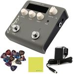 LR Baggs Voiceprint DI Acoustic Guitar Impulse Response Effects Pedal Bundle w/ 12x Fender Picks and Liquid Audio Polishing Cloth