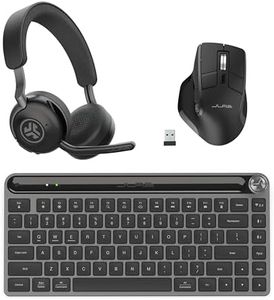 JLab Epic Work Bundle, Epic Work Wireless Headset, Epic Mini Keyboard and Epic Wireless Mouse