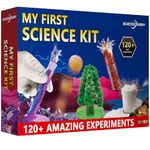 SCIENCE DIARY My First Chemistry Science Kit for Kids - 120+ Fun Experiments, STEM Toys for Boys and Girls Birthday Gifts, Science Lab Set, Childrens Educational Toys, Little Scientist Crafts Kits