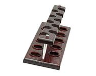 NEW Tobacco pipe Stand for 10 smoking pipes Wooden pipe rack from ASH Tree Pipe holder for pipes Display stand for different shaped pipes handmade by KAFpipeWorkshop