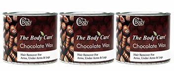 The Body Care | Chocolate Wax 600g,| Hair Removal Wax | Complete Body Wax | For Women & Men | Paraben & Sulphate Free | Pack Of 3