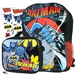 Batman Backpack and Lunch Box Set f