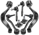 A-Premium Front Suspension Kit Control Arm Ball Joint Tie Rod End Compatible with BMW E53 Series X5 2000 2001 2002 2003 8-PC Set